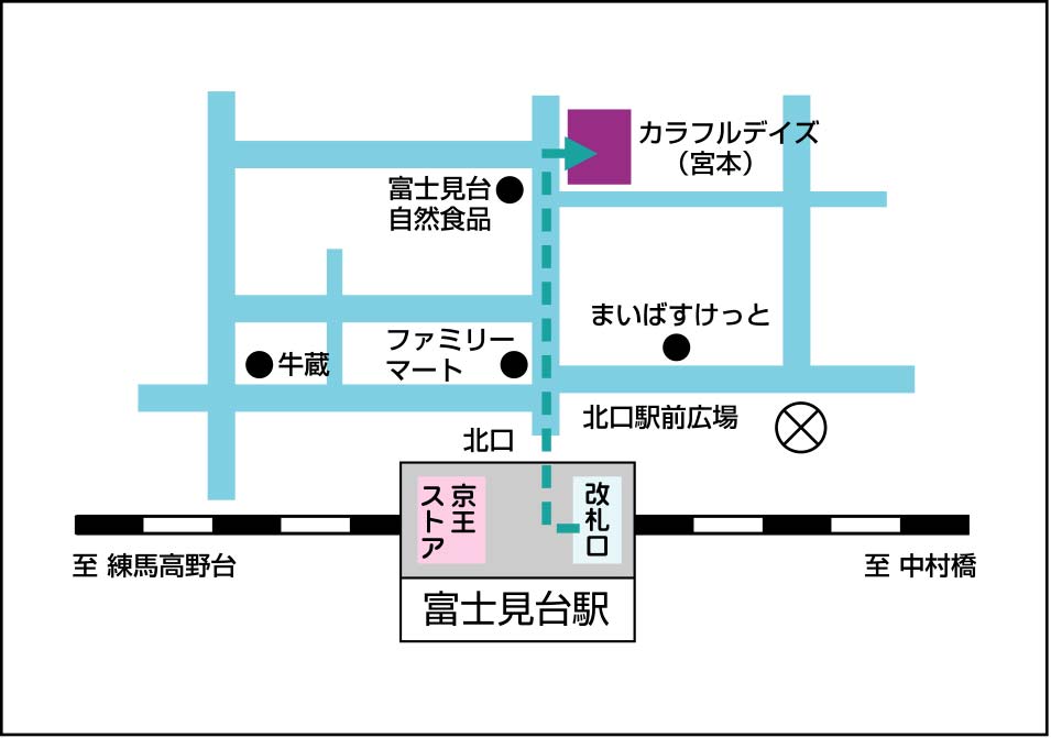 サロン地図