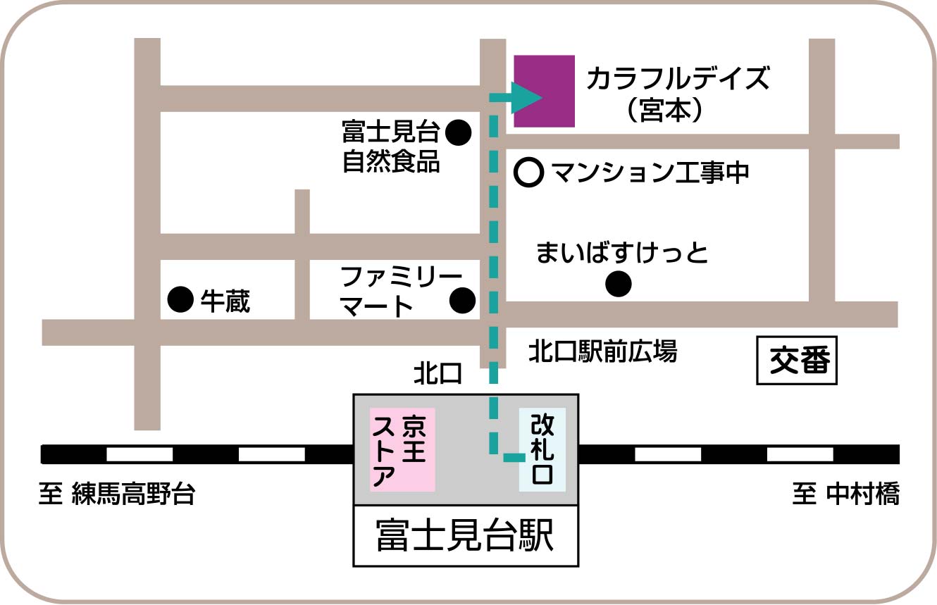 サロン案内図