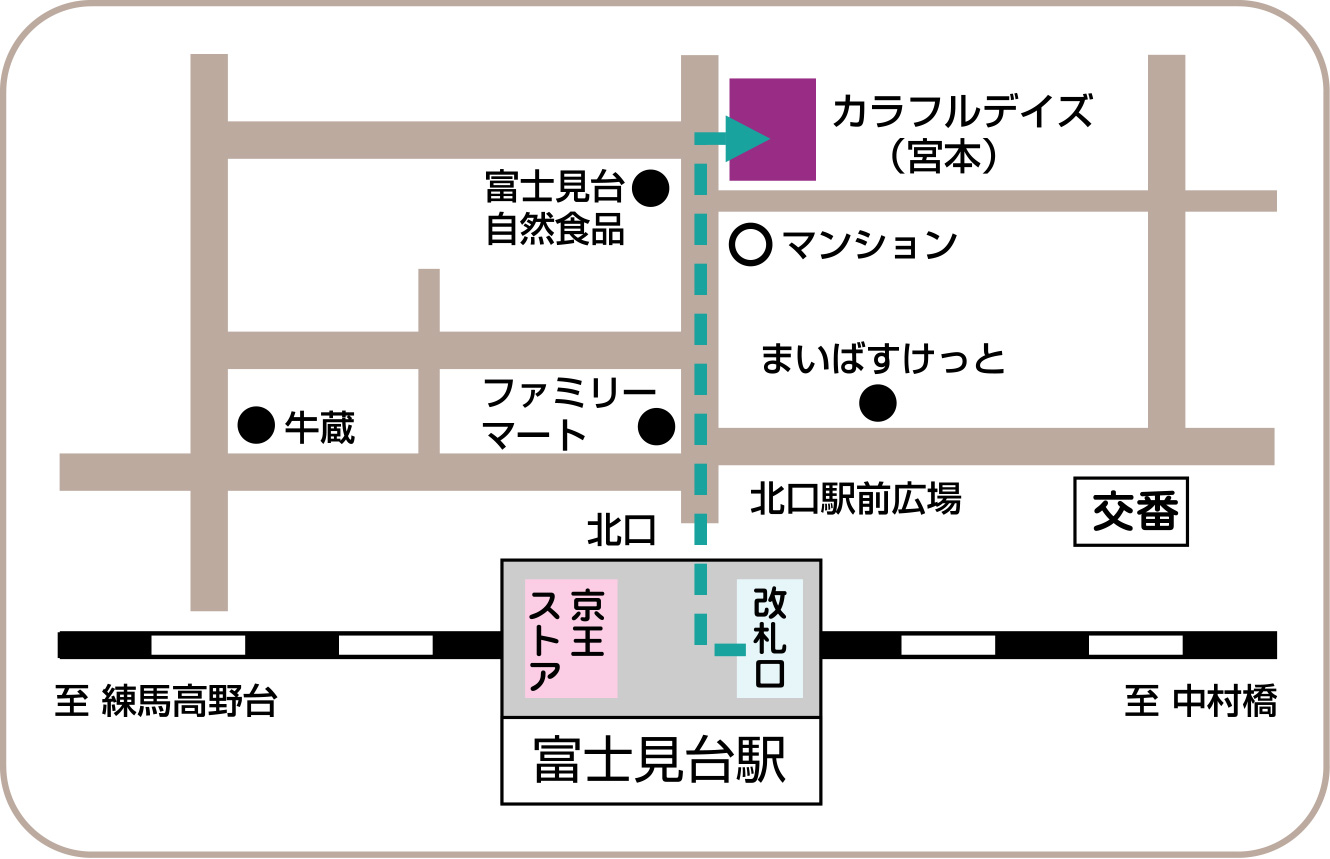 サロン案内図